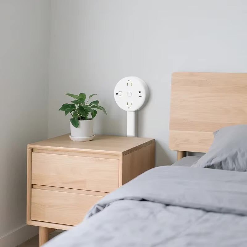 Rotating Wall Plug Extender